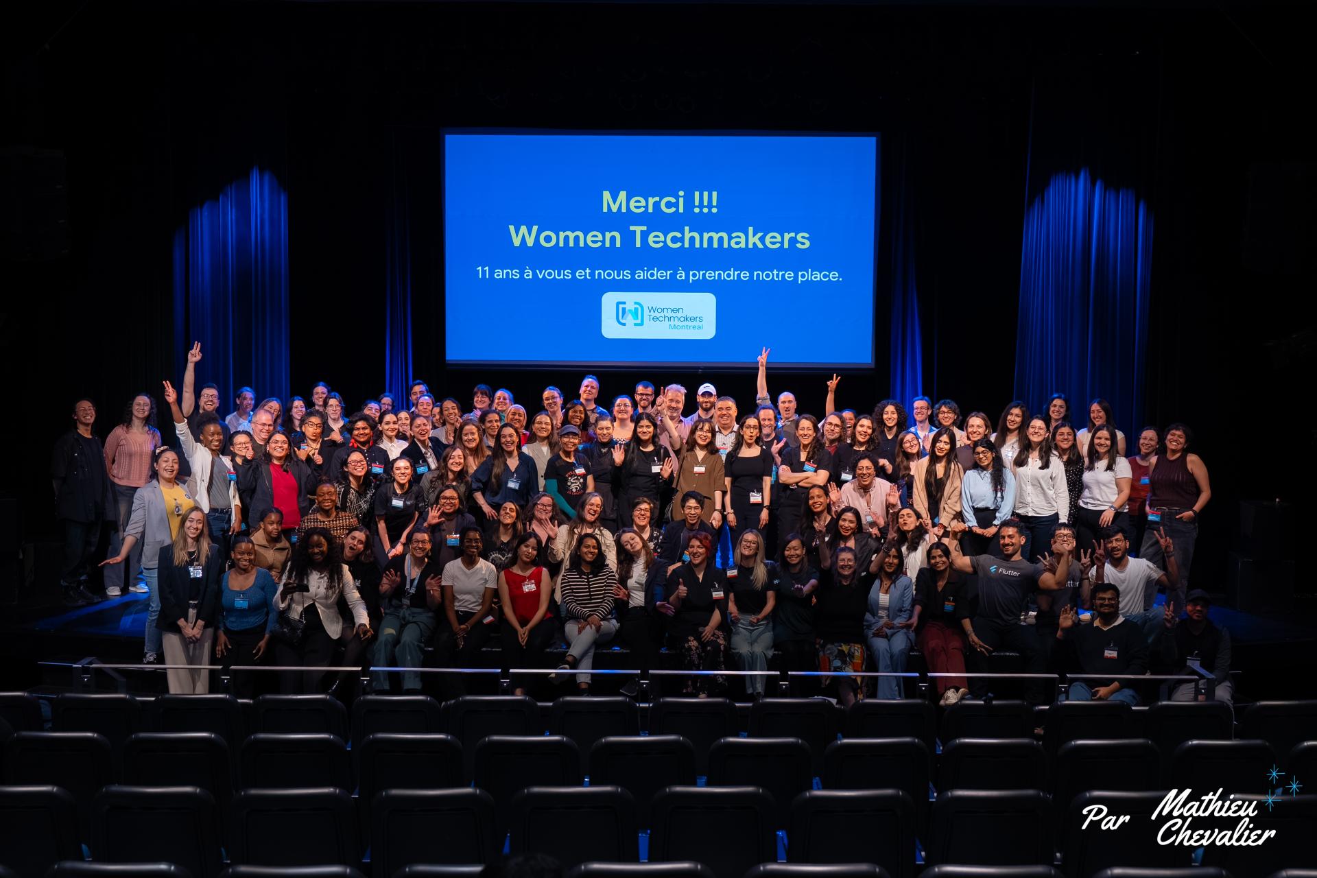 Volunteer at Women Techmakers Montreal event